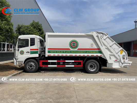 Dongfeng Kingrun 12000 Liters Garbage Compactor Truck to Africa