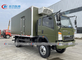 HOWO 4x4 AWD Thermo King Freezer Refrigerator Box Truck 10Tons 10MT For Meat Transport