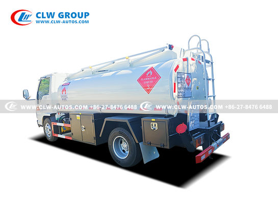 Isuzu 100P 5m³ Diesel Refueling Truck – Mobile Fuel Tanker for Efficient Onsite Fuel Delivery