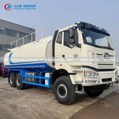 FAW J6P 6x6 390HP 25,000 Liter Fuel Delivery Truck with All-Wheel Drive for Off-Road Fuel Transport