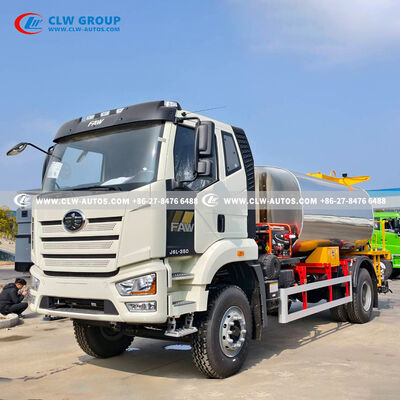 FAW J6L 10CBM Asphalt Distributor Truck with Computer-Controlled Spray Accuracy and RIELLO Burner for Flawless Road Construction