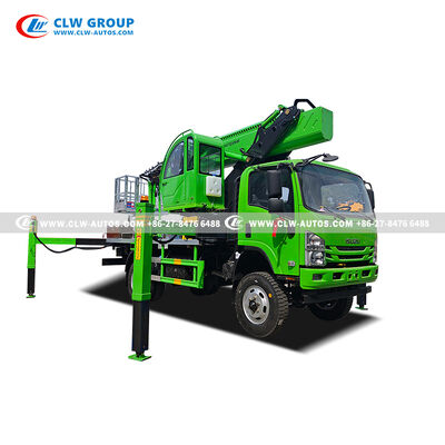 ISUZU 4×4 33-Meter Telescopic Cherry Picker Truck