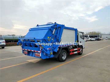 Rear Loader Garbage Compactor Truck For Efficient Refuse Collection And Transportation